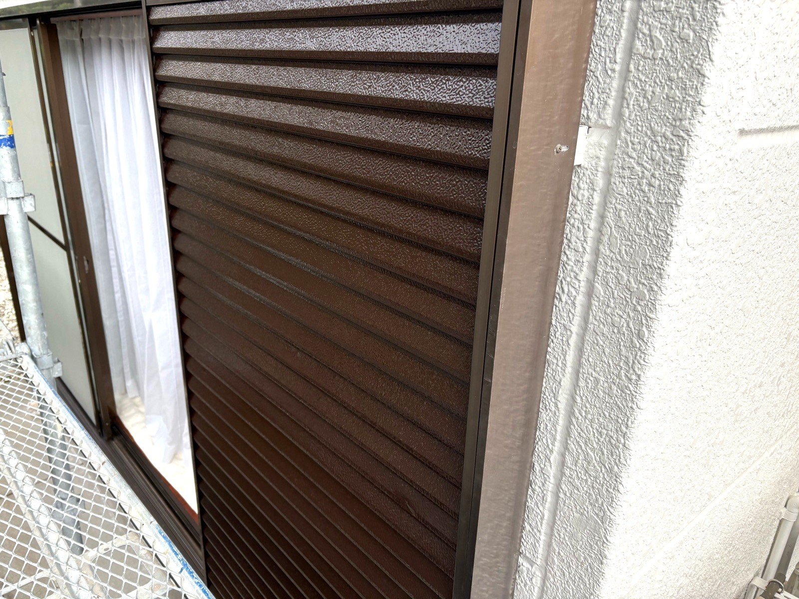 施工後の雨戸