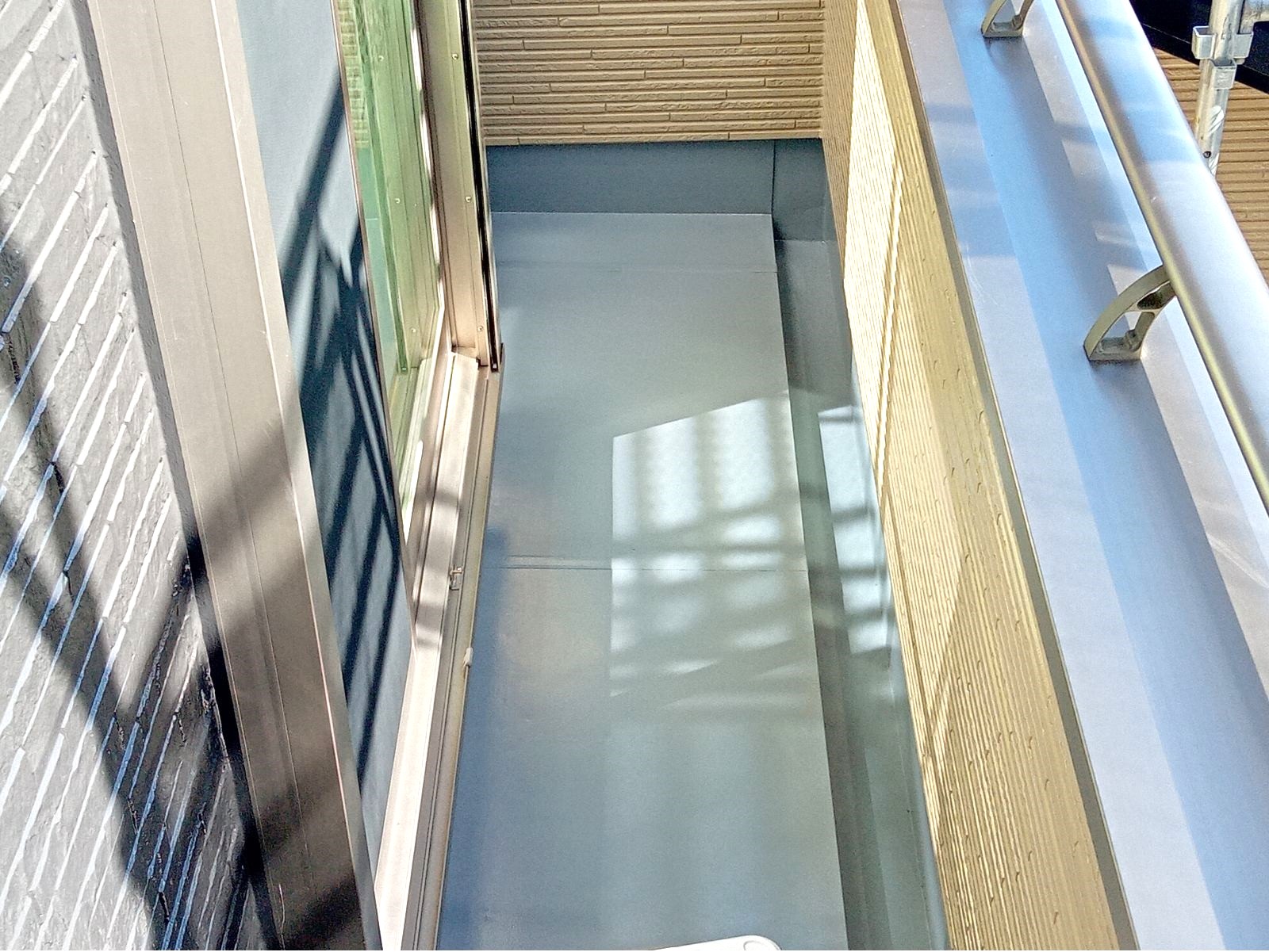 施工後のベランダ