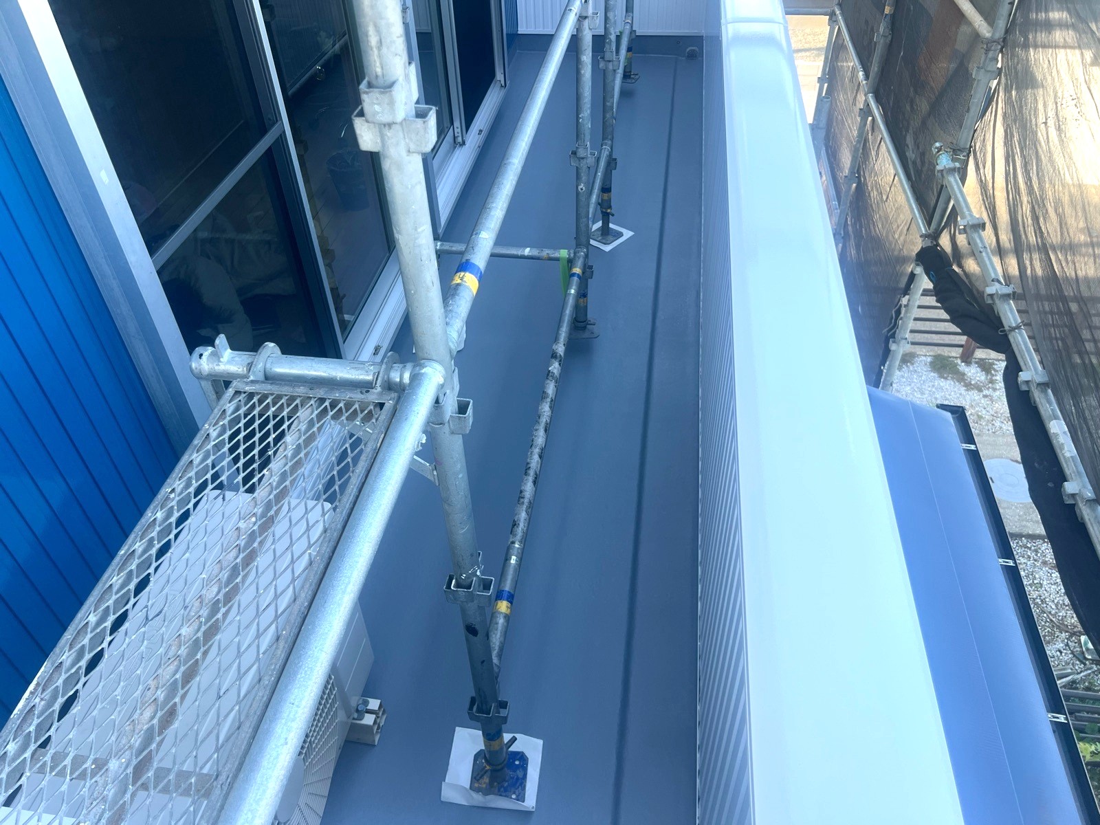 施工後のベランダ