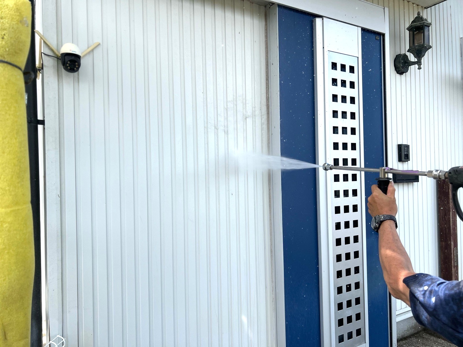 施工前の1階外壁