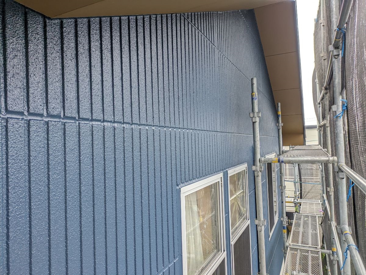 施工後の2階外壁