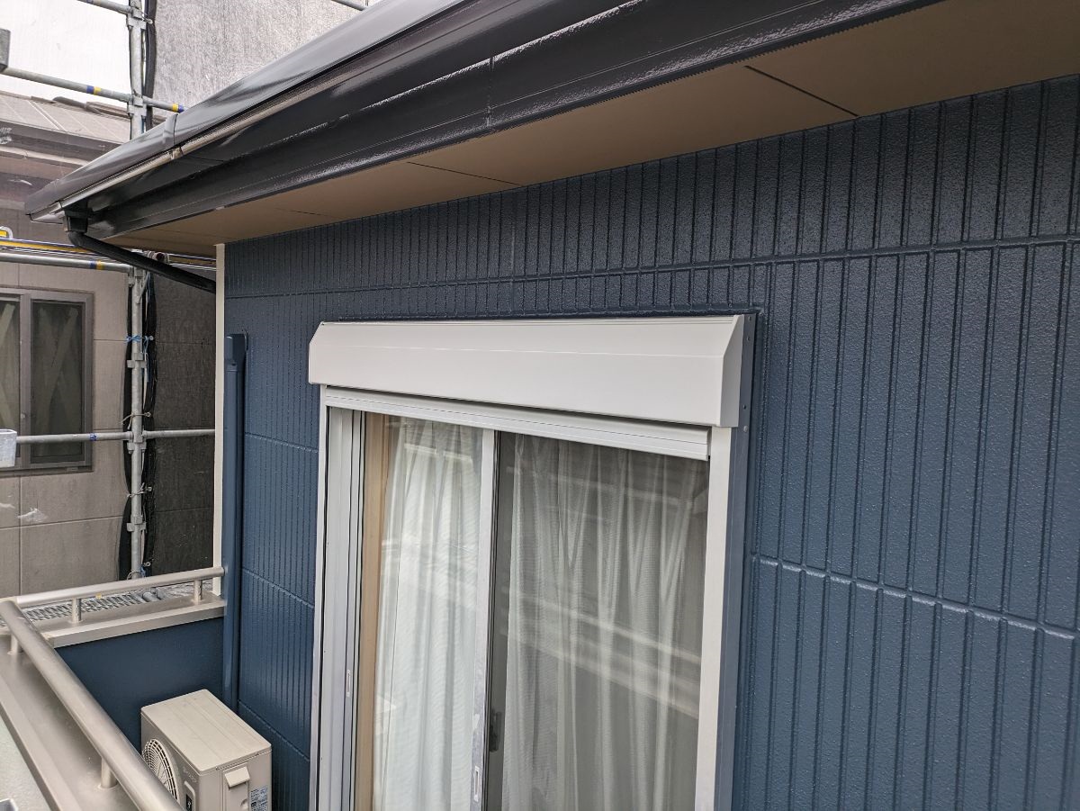 施工後のシャッターBOX
