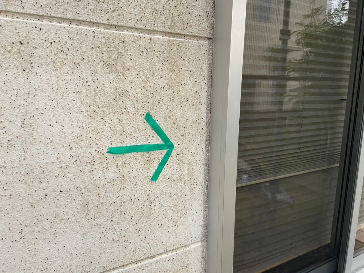 施工前のシーリング