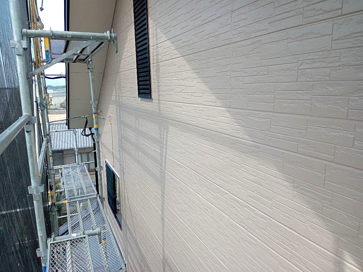 施工後の2階外壁
