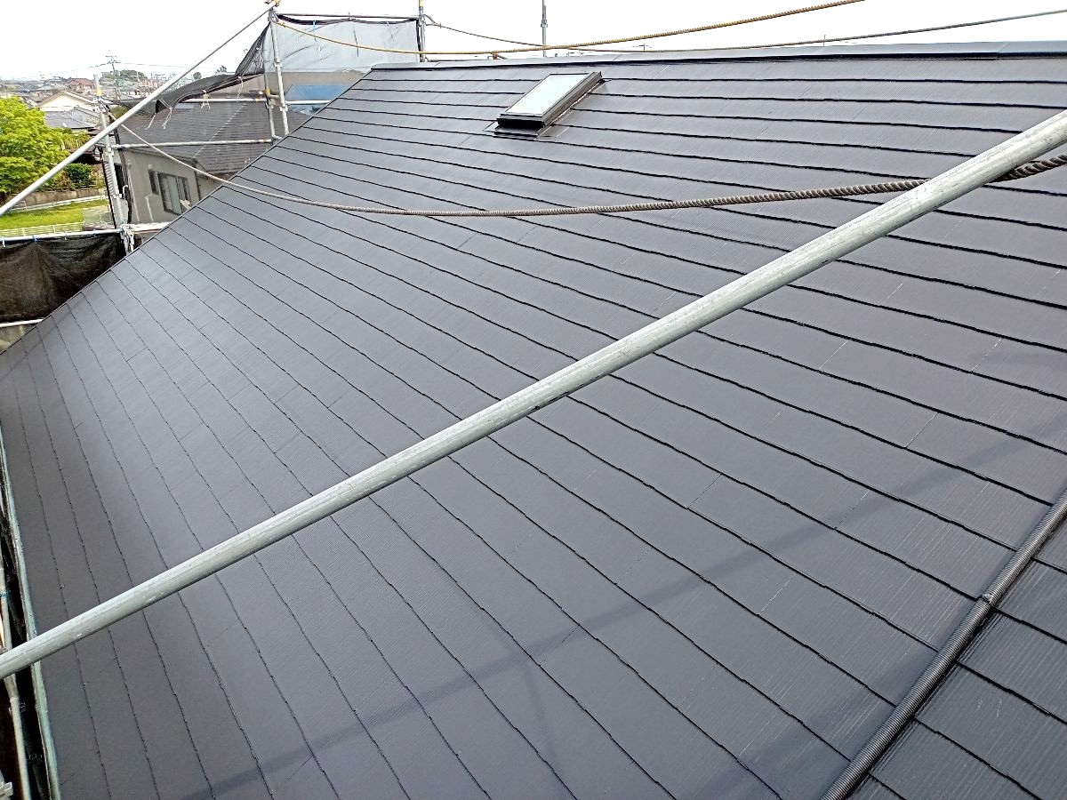 施工後の屋根