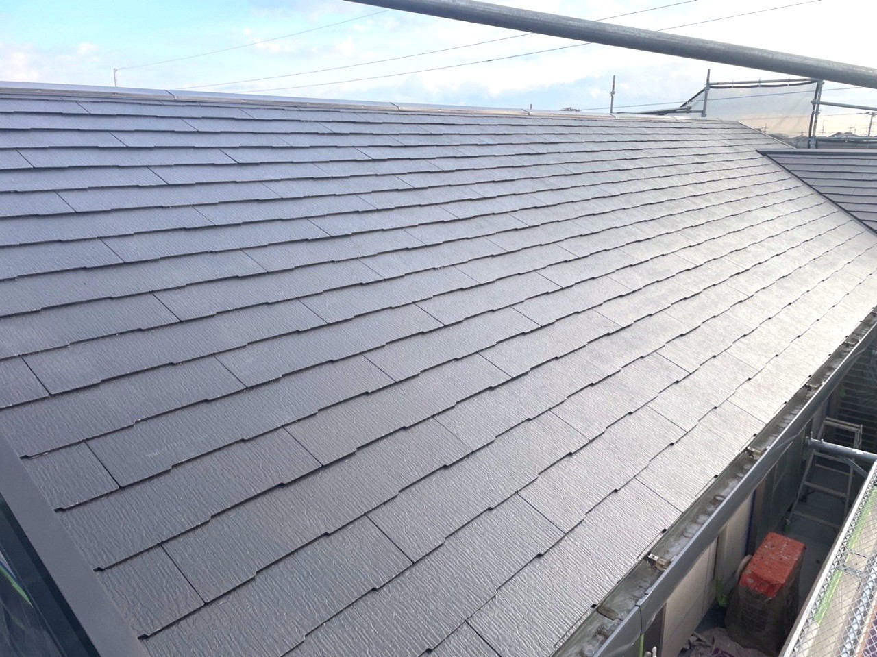 施工後の屋根