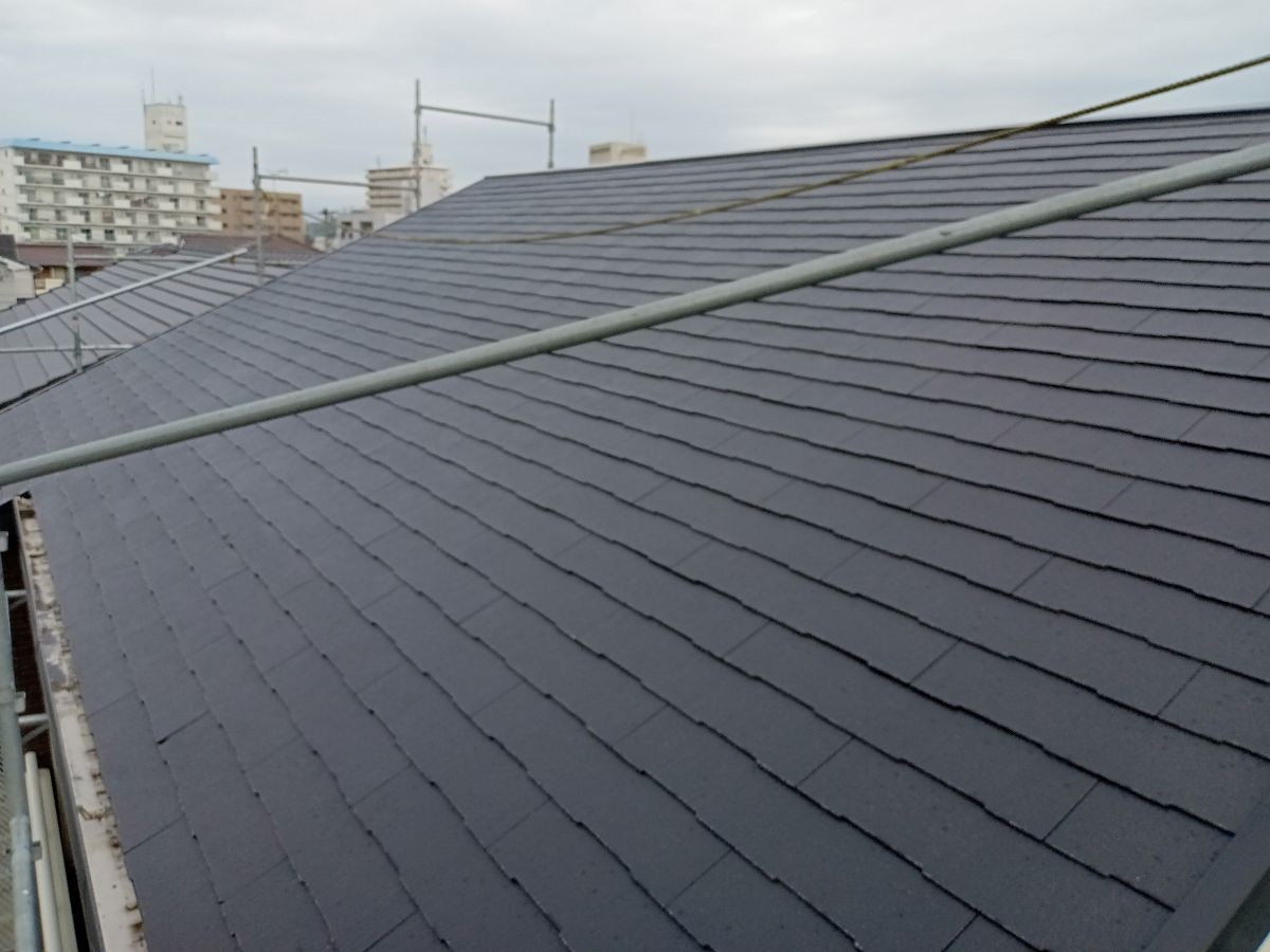 施工後の屋根