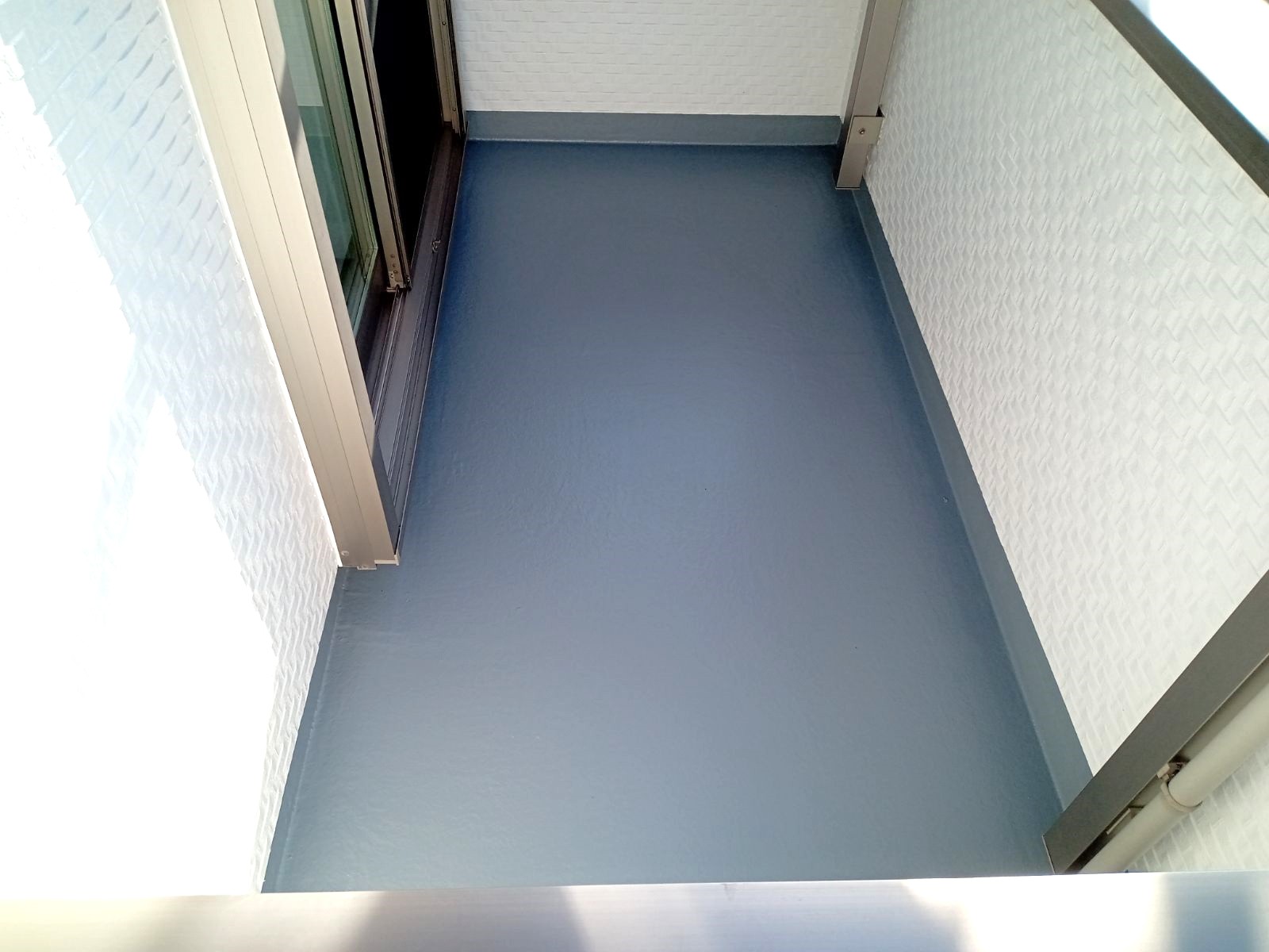 施工後のベランダ