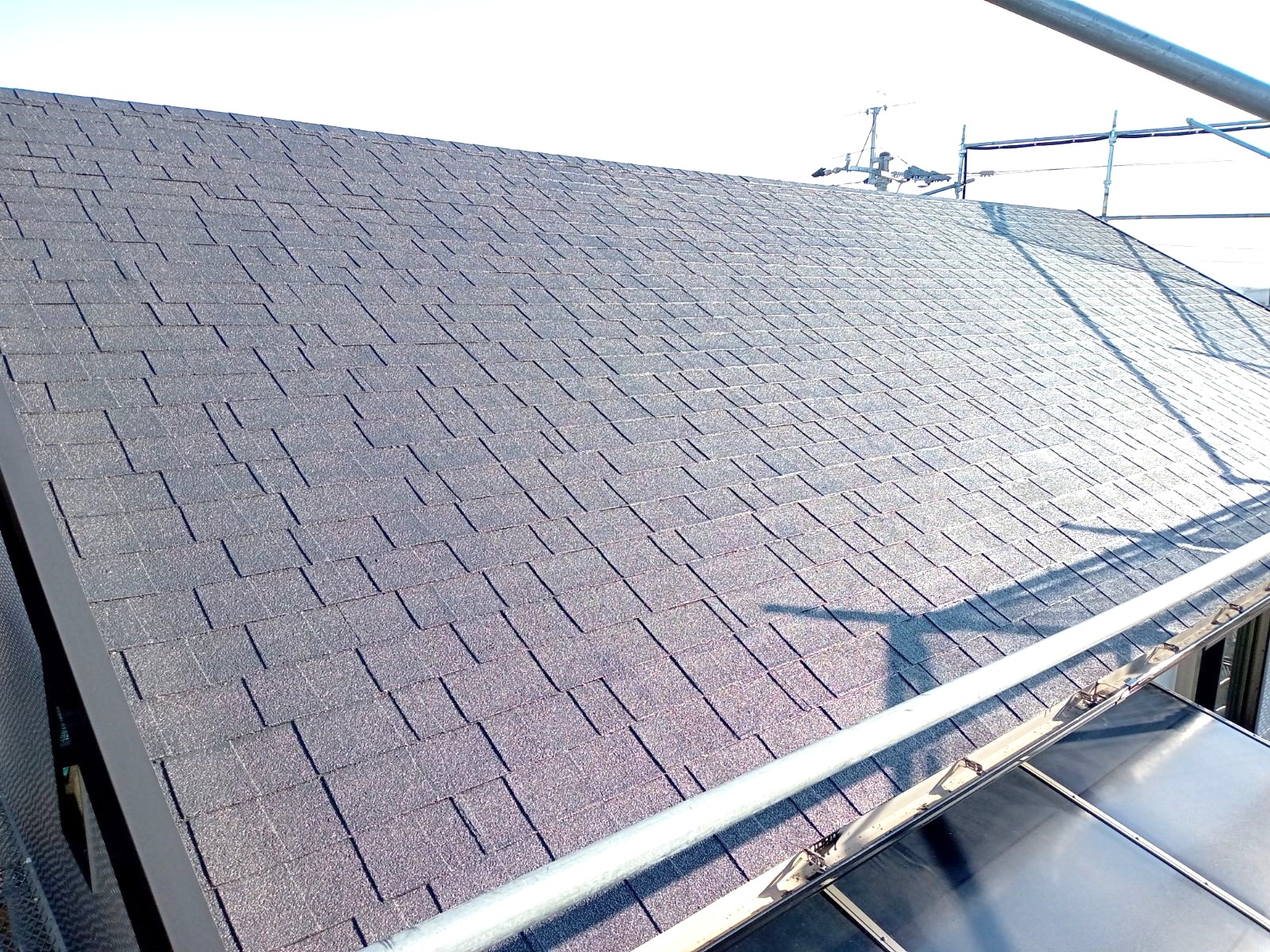 施工後の屋根