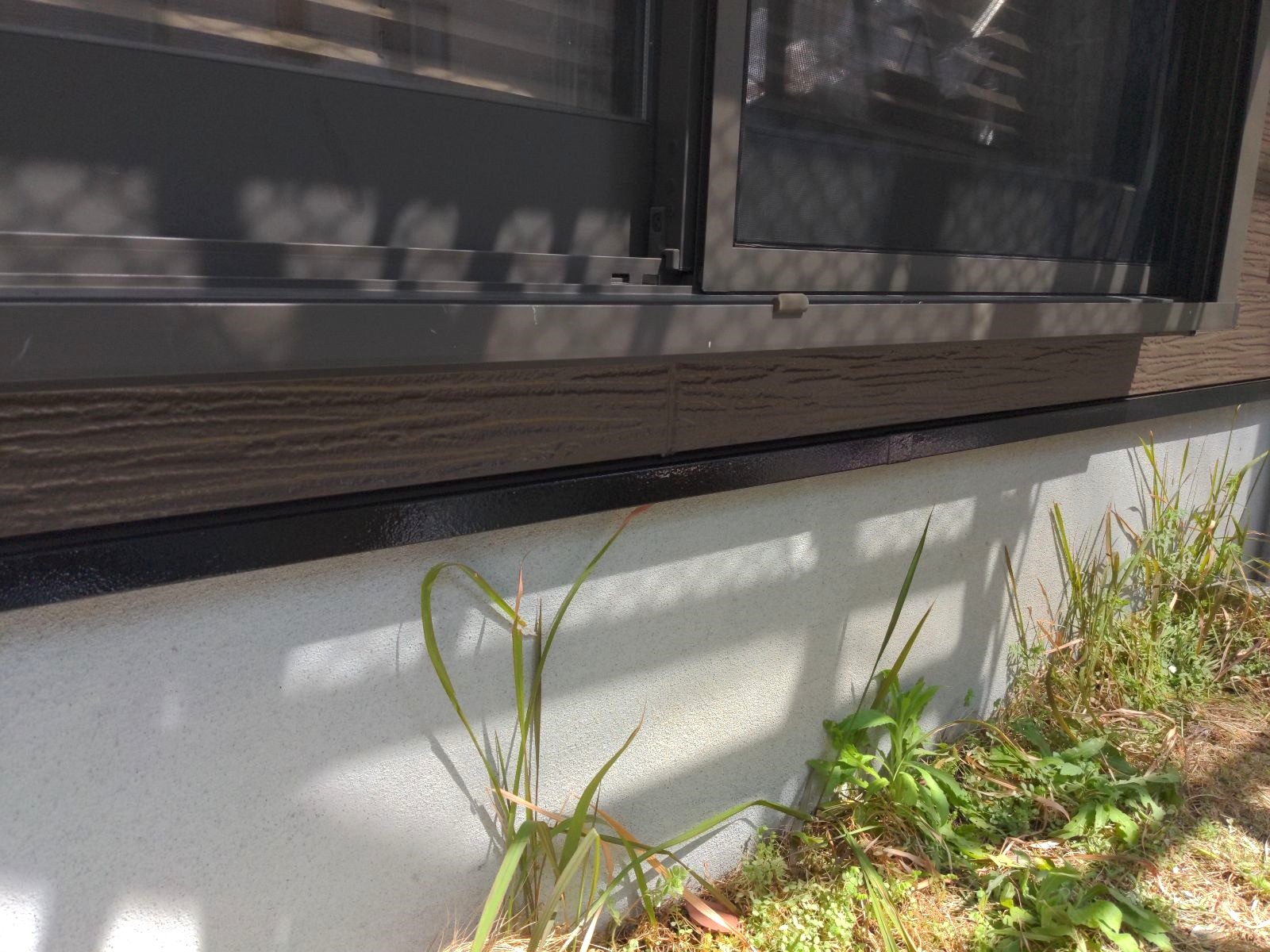 施工後の水切り