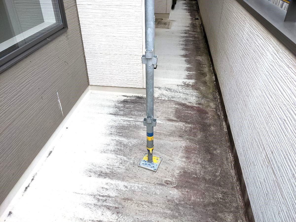 施工前のベランダ