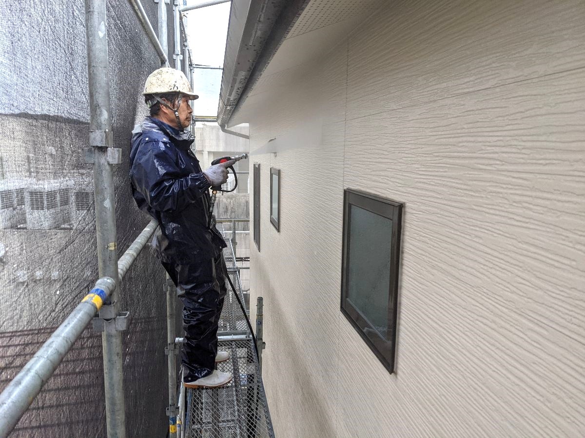 施工前の外壁