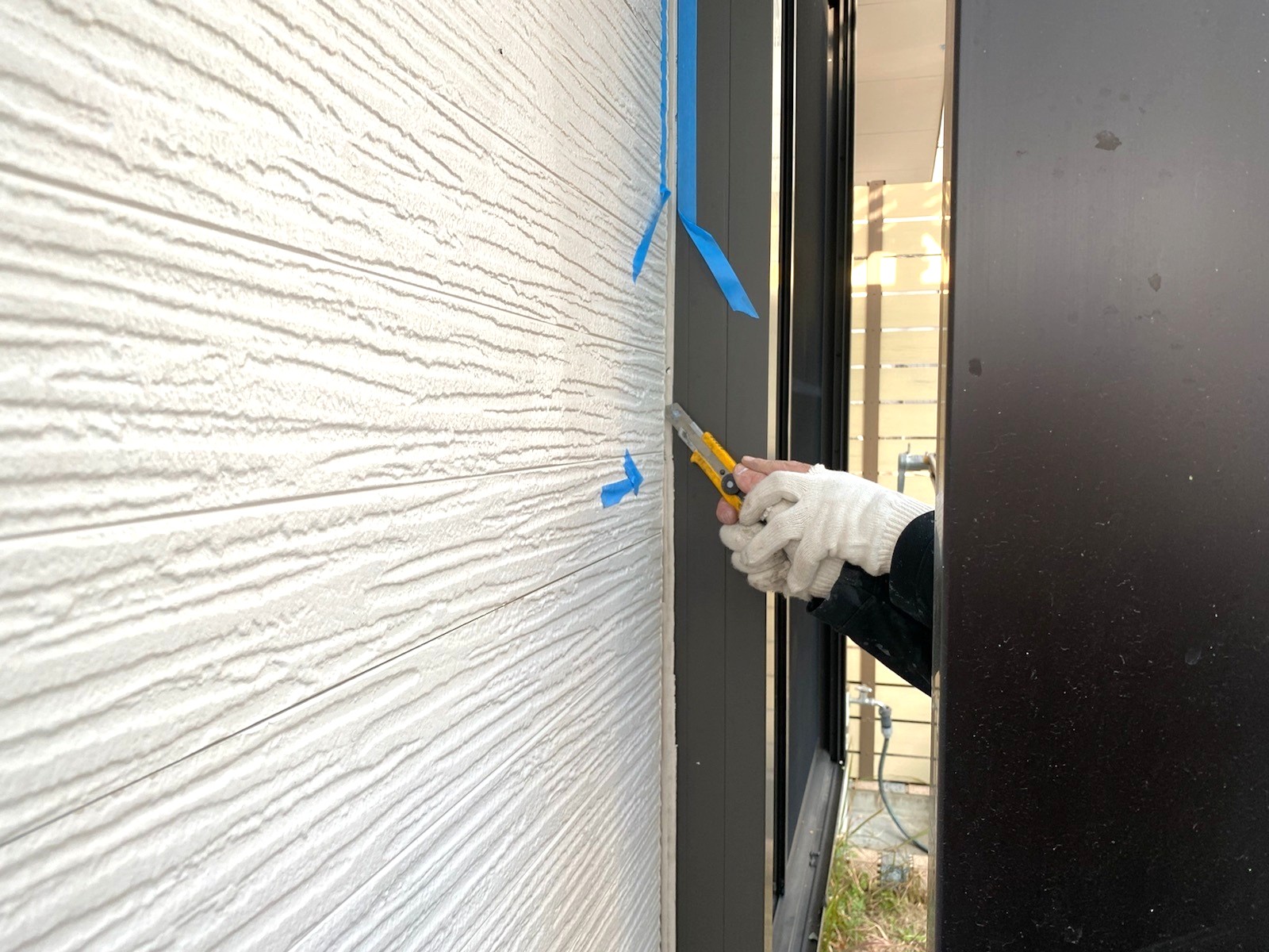 既存シーリング撤去