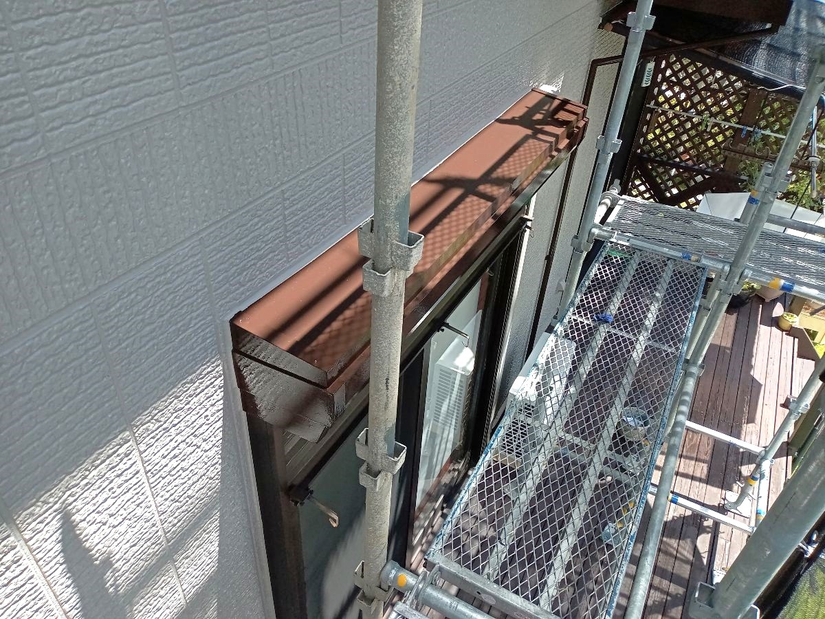 施工後のシャッターBOX